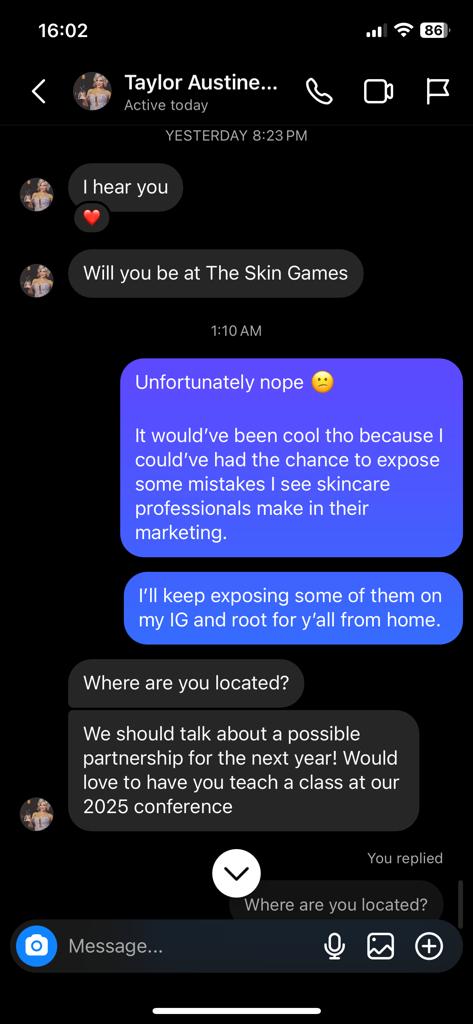 Testimonial from Taylor